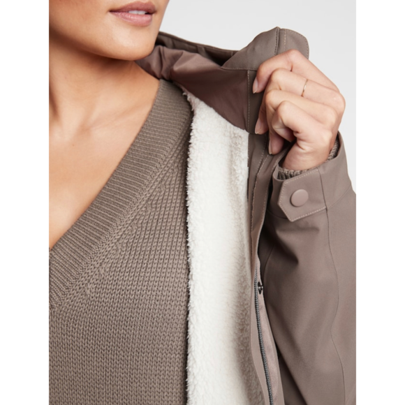 Nwt Athleta Lakeview Rainout Parka 